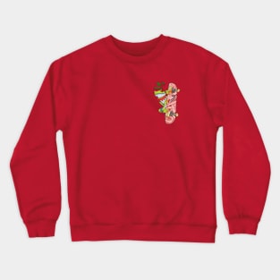 Elf Frog on Skateboard Crewneck Sweatshirt